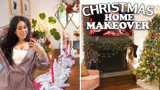 Christmas Home MAKEOVER  A Holiday Decorate Diary (Decor Ideas & Vibes)