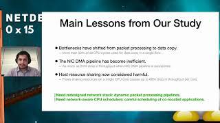 Netdev 0x15 - Understanding Linux Network Stack Overheads for High Speed Networks