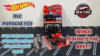 Unboxing A MUST HAVE Hot Wheels - The RLC Steel Blue Porsche 959 #fyp #porsche