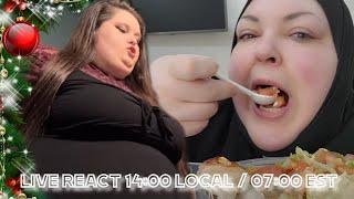 BodyBuilder React LIVE - AmberLynn Reid ADMITS Weight Gain and Foodie Beauty Pretend Health Arc