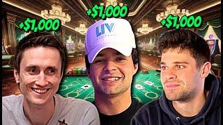 We All Brought $1,000 To The Blackjack Table, Here's What Happened