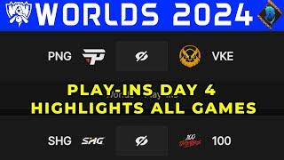 PNG vs VKE | SHG vs 100T | ALL GAMES | Worlds 2024