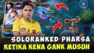 TUTORIAL PHARSA CARA GANK DAN TARGETING / INI HERO MID TERKUAT MENURUT SANZ