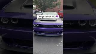 The Dodge Demon is a beast!#dodge #dodgedemon #cars #carsandcoffee #supercharged