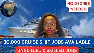 How To Get A Job On A Cruise Ship in 2024 : Step by Step Guide For Beginners