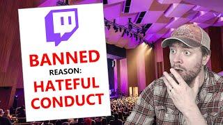 I'm banned from Twitch. Again.