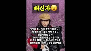 #배신자 #배호 #이영아코디언 #shorts #아코디언학원 #옛노래 #트로트