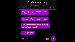 A broken love story written by Alex Ford