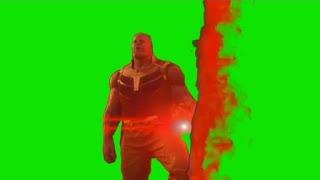 Thanos returns to his home green screen