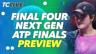 Previewing the Final Four At the Next Gen ATP Finals | TC Live