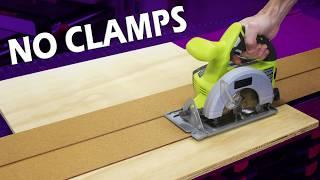 Simple DIY Track Saw for Beginners