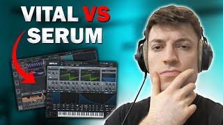 Making a Foghorn Bass in VITAL vs SERUM | Which Synth Wins?