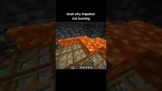 minecraft trapdoor logic 
