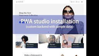 Magento 2 install pwa studio with custom backend for development