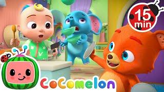 Pots and Pans Song | CoComelon Animal Time | Animals for Kids