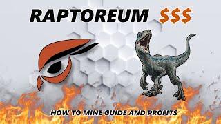 How to guide CPU Mining RAPTOREUM and 24 hour PROFIT!!