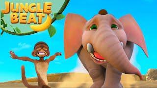 Crazy Toboggan Ride! | Jungle Beat: Munki & Trunk | Full Episodes | Kids Cartoon 2024