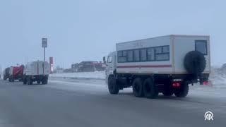 Devastating pile-up on a highway in Kazakhstan’s Astana involved 95 cars, resulting in 12 injuries