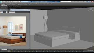 3dsmaxTutorials, Tutorial on Modeling,Texturing & Lighting a 3D Interior in 3dsmax ( Part 1)