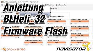 Anleitung BLHeli_32 ESC Firmware Flash BLHeliSuite32  BLHeli32 (Deutsch)