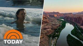 Canyon bathing, contrast therapy, more 2025 wellness travel trends