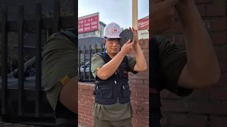 그라인더 절단석이 머리에 박혔습니다...조심하세요#shorts#funny#공구브라더스#