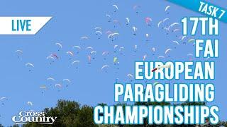 17th FAI European Paragliding Championships: Task 7 Live Stream