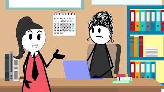 The Company Stole Her Money, So She Stole It Back #corporate #animation
