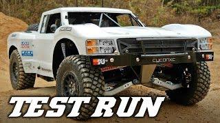 Custom 4x4 RC Trophy Truck Build - Part 7: First Test Run on 3s