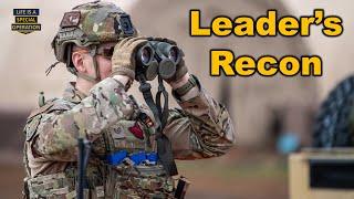 What is a Leader's Recon? Learn from the Military