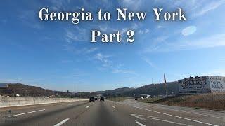 Driving From Georgia to New York - Part 2