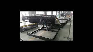 CE hydraulic cylinder dock leveler dock lifting leveler loading dock leveler equipment