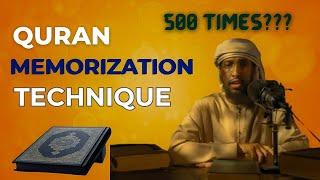 Qur'an Hifdh Memorization Technique - By Ustadh Abdur Rahman Hasan