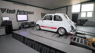 Vtech-Performance Leistungsmessung Abarth 595 Bj.1966 41PS - 49Nm Dyno