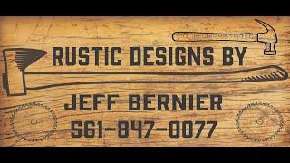 How to install a rustic barn beam chandelier sold by "Rustic Designs by Jeff Bernier"