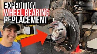 How To Replace 2004-2014 Ford Expedition Front Wheel Hub Bearing Assembly