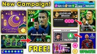 eFootball™ 2025 New Campaign, New Club Pack, Free Players, New Epics, New Free Coins Events 