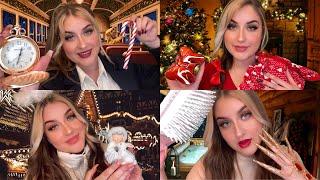 ASMR Deutsch XXL Winterzauber  Spa, Hotel, Polar Express, Weihnachtsmarkt & Hit Sauna Roleplay