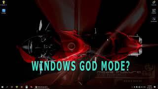 Windows God Mode Folder? It's Just a GUID