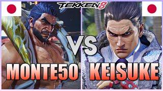 Tekken 8  ▰  Monte50 (Heihachi) Vs Keisuke (#1 Kazuya) ▰ Ranked Matches!