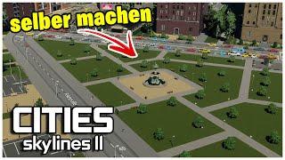 PARK selber bauen [mit MODS] - Cities Skylines 2 - 34 | #citiesskylines2