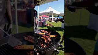 Afro Western BBQ near Prince Island Park in Calgary, Alberta. #ai