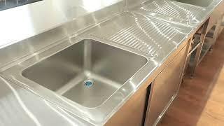 Powerful factory wholesales Stainless steel sink table