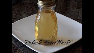 Invert syrup. A good recipe.