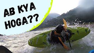 What Happens When Your Kayak Flips In The River? | Whitewater Kayak Rescue!
