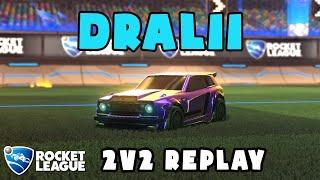 dralii Ranked 2v2 POV #117 - drali & zen VS Tr3bla & Nico - Rocket League Replays