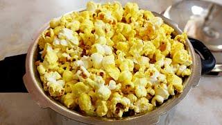 Popcorn Recipe | Home Made Popcorn in Just 3 Minutes |