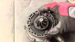 How a VNT turbo works with diassembly and DIY repair of sticking vanes