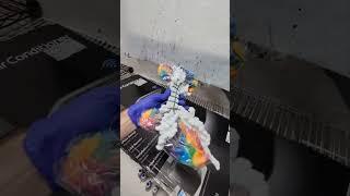 weaving double rainbow combo #handmade #artprocess #tiedye #fyp