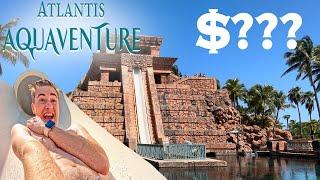 I Visited the Most Expensive Water Park in the World | Atlantis Aquaventure Bahamas Vlog